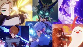 Who’s Elemental Burst is Your Fav? | Genshin Impact #shorts