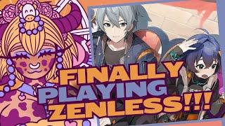 First Time Playing Zenless Zone Zero!! (Technically...) Part 2 #zenlesszonezero #gachagames