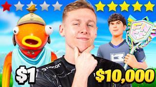 $1 vs $1000 Fortnite Coach!