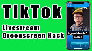 🟩 TikTok Livestream – Greenscreen Hack Tutorial | #FragdenDan #einfachdan