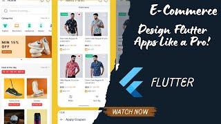 Design stunning flutter apps with figma || Beginner to Pro tutorial