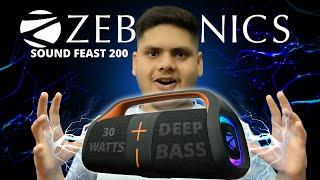 Zebronics Zeb Sound Feast 200 l this wireless Bluetooth speaker is a Beast 