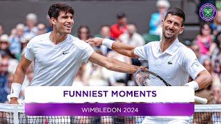 The FUNNIEST Moments from Wimbledon 2024 