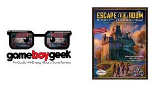 Escape the Room: Mystery at the Stargazer's Manor Review with the Game Boy Geek