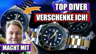 VERSCHENKE Luxus-Taucheruhr im Wert von 1.765 € - mach mit!