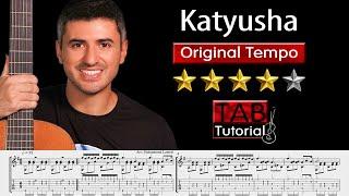 katyusha | Fingerstyle Guitar Tutorial + Sheet & Tab