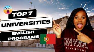 7 Universities in Portugal offering programs in English for International Students