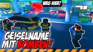 NH ROLEPLAY GEISELNAHME mit RIESIGER GEFAHR! & POLIZEIEINSATZ ENDET mit KNAST! (Notruf Hamburg)