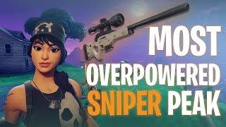 BEST SNIPER PEAK TACTIC in Fortnite: Battle Royale