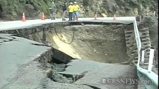 Big Collapse in Big Sur highway