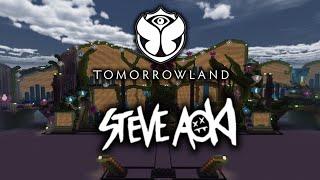 Steve Aoki - Tomorrowland Minecraft Edition 2024 (Weekend 2) FAN MADE