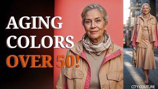 AGING COLORS: How to Avoid and Choose Flattering Shades After 50 Ultimate Guide! FALL 2024