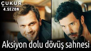 Çukur 4.Sezon 1.Bölüm - Arık ve Yamaç'ın Aksiyon Dolu Dövüş Sahnesi