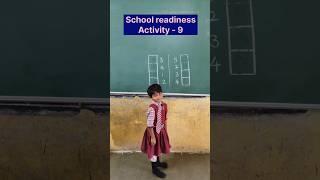 School readiness Activity 9 | Back to school | Teacher Innovation Ideas | Creative teaching | number
