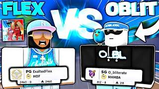 FLEXPLAYZ VS O_BLITERATE! (INTENSE HOOPZ 1V1)