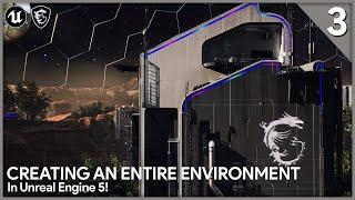 Using Unreal Engine 5 to Create a Real-Time Environment with Creator Z16P - Tutorial Ep.3 | MSI