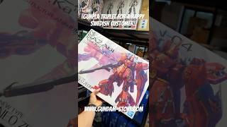 Gunpla triplet for a happy swedish customer!! #gundam #gunpla #bandai #modelkit #hobby