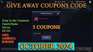 Black Desert Mobile | GIVE AWAY OCTOBER 2024