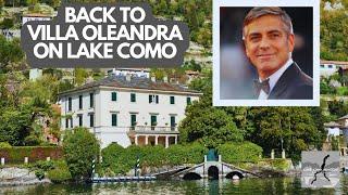 George Clooney Returns to Villa Oleandra after Brad Pitt's Recent Visit to Lake Como