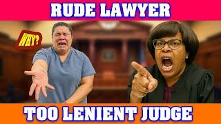 Why is the defense so aggressive?Judge Boyd  sees the whinny hustle that these kind do.