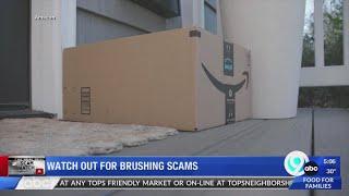 Watch out for brushing scams