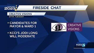 Creative Visions to host ‘Fireside Chat’ with mayoral and Ward 1 candidates