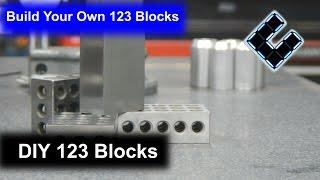 123 Blocks, Make your own 123 Blocks, DIY 123 Blocks