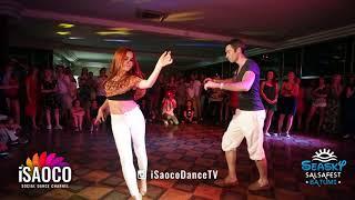 Denis Romanov and Ella Pogosyan Salsa Dancing at Seasky Salsafest Batumi, Sunday 17.06.2018