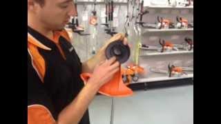 How to refill a STIHL FS38 Auto Cut 11-2