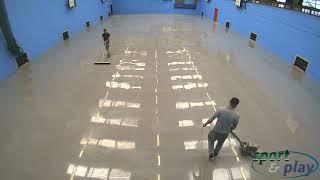 Pulastic Flooring Installation Time-Lapse | Sport & Play Ltd.