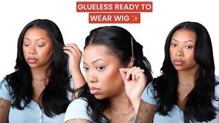 FRESH RELAXED HAIR? THIS REALISTIC WIG SHOOK ME!LOW HAIRLINE FRIENDLY KINKY EDGES YAKI WIG HAIRVIVI