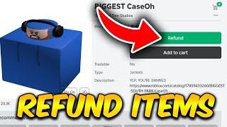 How To REFUND ITEMS On ROBLOX! - Get Your Robux Back (2024)