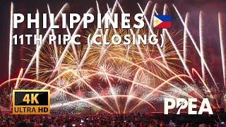 [4K] Philippines (Closing)  - 11th Philippine International Pyromusical Competition