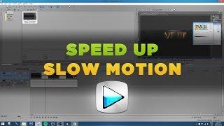 Sony Vegas Pro 12/13 - How to Speed Up/Slow Motion Videos