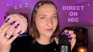 ASMR Brain Melting Mic Triggers with Whisper Rambles (Fluffy Mic Cover + Bare Mic)