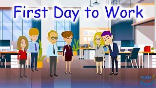 English Conversation First Day to Work | Speaking English at the office