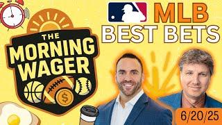 Top MLB Picks Today | MLB Baseball Predictions | Astros vs Angels | The Morning Wager 6/20/25