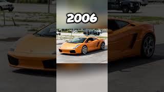 Evolution of Lamborghini (1970/2024)#lamborghini #automobile #evolution #2024 #supercar #shorts