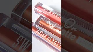 Best Liquid Lipstick under budget • Swiss beauty stay on matte lipstick • lipstick swatch #yt #finds