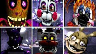 8 NEW ANIMATRONICS in FNAC Remastered Mods