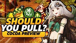 TANK + HEALER + DEBUFFER | BEST Cocoa Skill Guide & F2P Pull Recommendations!