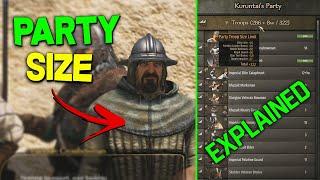 Party Size ULTIMATE GUIDE Info & Tips (Stewardship, Clan Tier, Bonus) - Mount & Blade II: Bannerlord