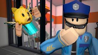 Can I BREAK OUT OF PRISON AGAIN!? ROBLOX Escape Prison Obby!