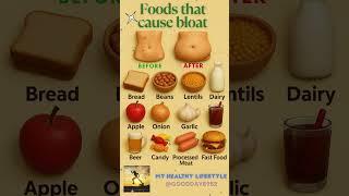 🫧️Foods That Cause Bloating and Gas – What to Avoid️