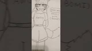 Mia Wolf Family with A girl name Bomi Fox and Wolf