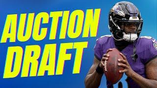 NEW Pre-NFL Draft Superflex Auction Mock Draft  | Dynasty Fantasy Football 2025