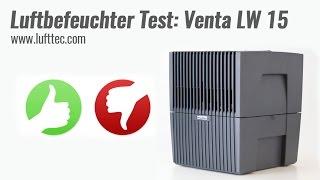 Luftbefeuchter Test - Venta LW 15 Luftwäscher Videotestbericht