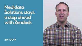 Zendesk Customer Story: Medidata Solutions