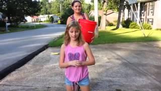 Beauty Girl Accept ALS Ice Bucket Challenge 2015