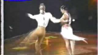 Riccardo Cochhi and Joanne Wilkinson Cha Cha